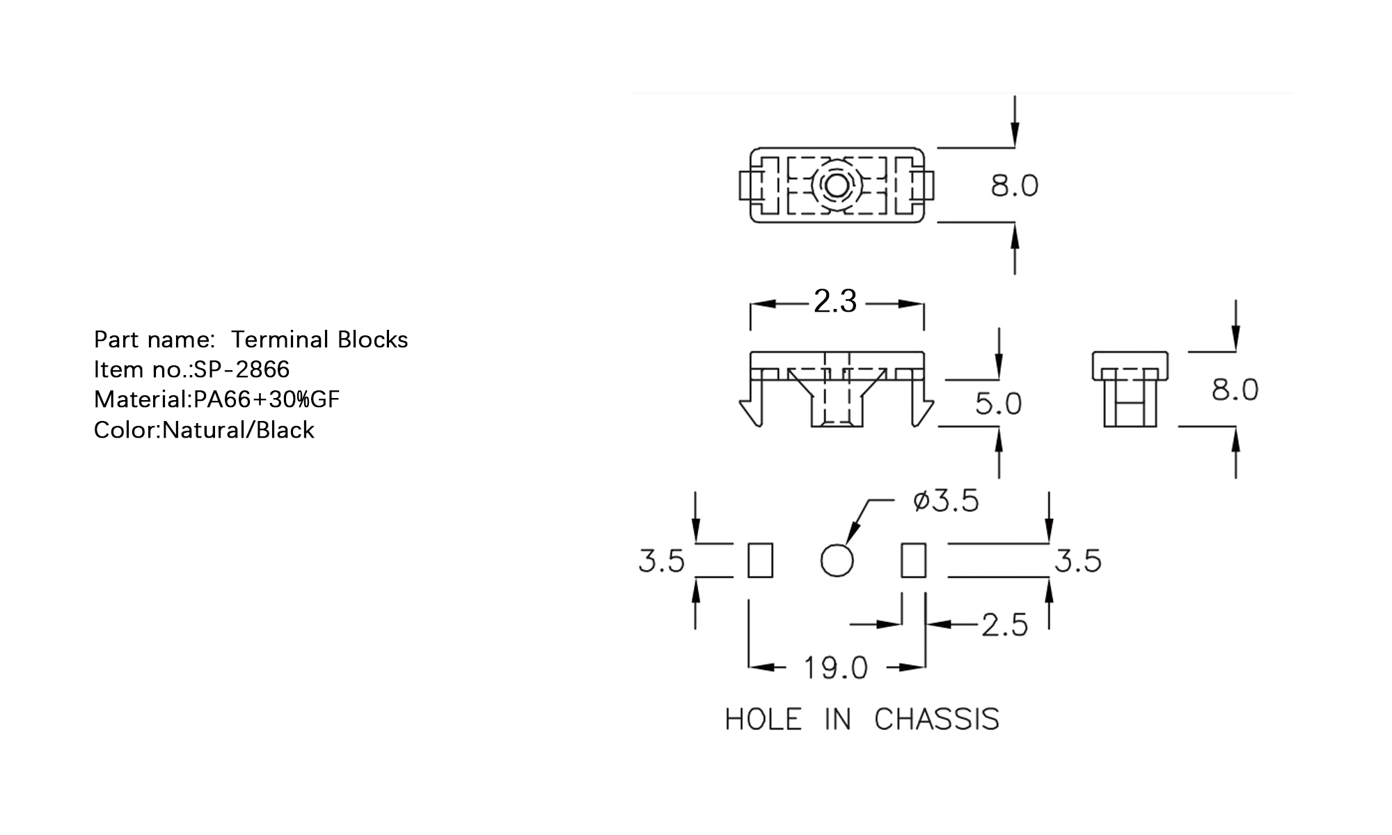 Terminal Blocks SP-2866